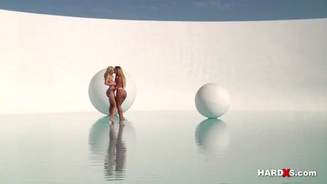 Big Butt Blondes in a Rough Fuck