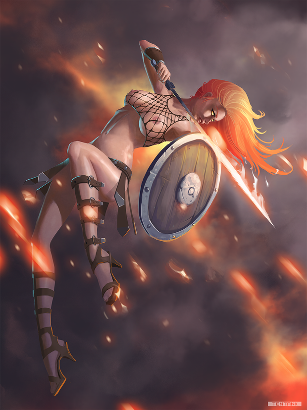 Firegirl by Tentank