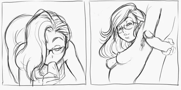 Blowjob sketch