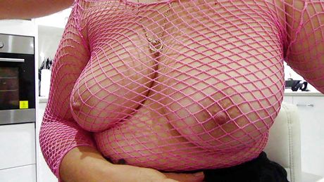 Lick cum off tits 1:00