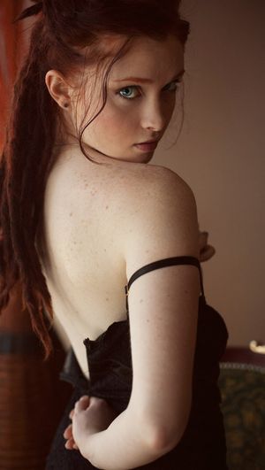 Sensual redhead