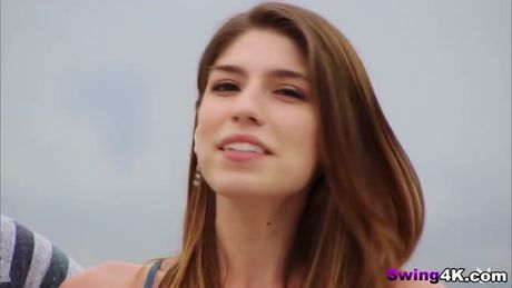 Wife sucks strangers' dicks and gets boned in swinger orgies