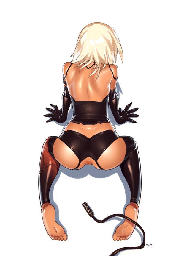 yorha type a no. 2 (nier (series) and nier automata) drawn by typo (requiemdusk)