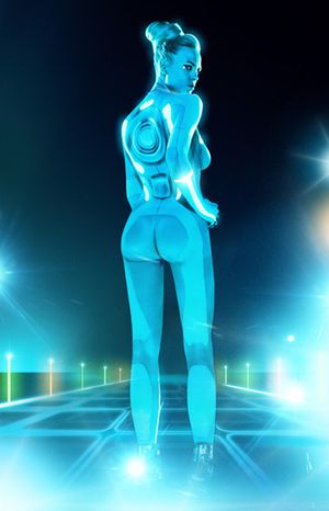 Tron nude cosplay ass tits