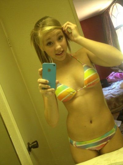 rainbow bikini