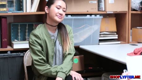 Jade Noir Has No Escape from the Officer