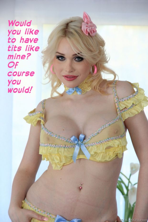 sissy tits