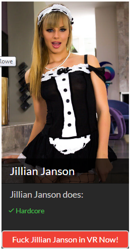 Jillian Janson maid costumed pornstar