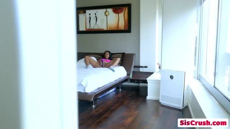 Glowing black sister Jenna Fox loves standing bathroom banging with tattoo partner