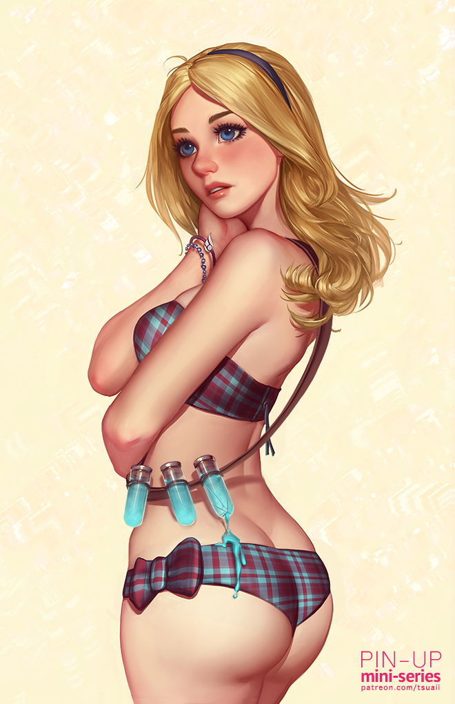 Lux pin-up by tsuaii