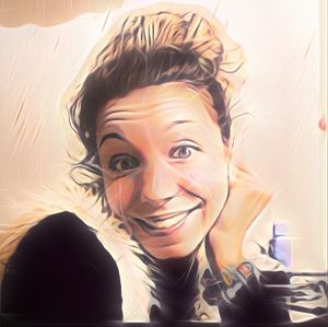 Lovely innocent blonde covered in cum