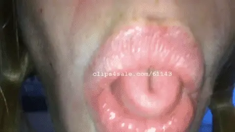 Mouth Fetish - Alicia Mouth Video 2