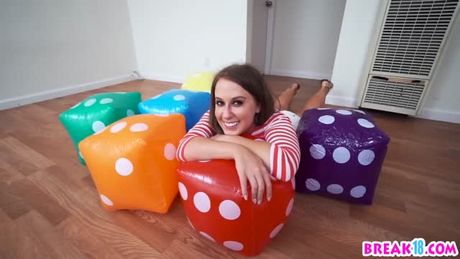 Petite Brunette Teen Brooke Bliss Roughly Banged