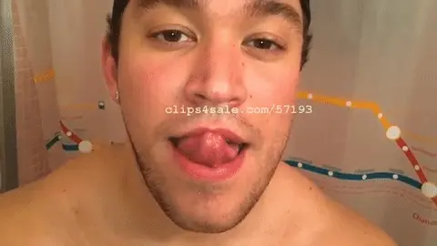 Tongue Fetish - Bruce Tongue Video 1