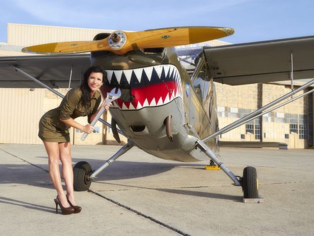 beautiful modern classic pin up babe