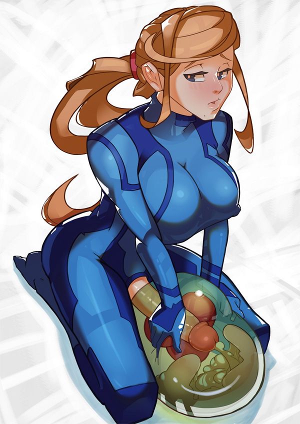 Samus Futanari - Splashbrush