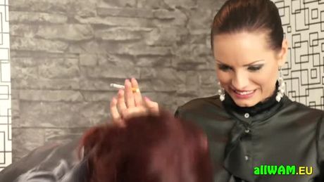 Blonde Covered with Squirting Dildo Cum