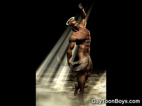 3D Gay Huge Cock Fantasies!