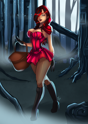 Toon Characters - Red Riding Hood