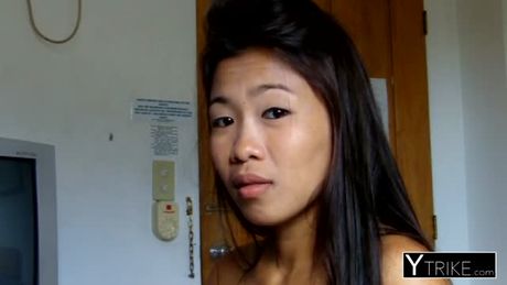 Asian bar first time doing amateur porn videos with foreigner