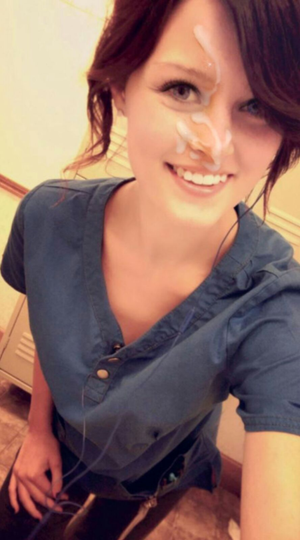 amateur facial selfie