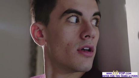 Busty Ariella Ferrera perfectly fucks a teen cock