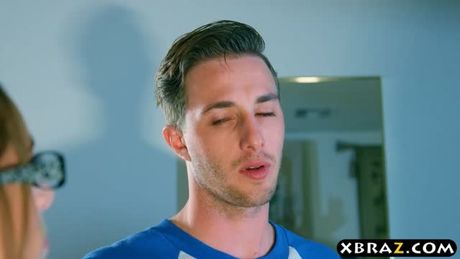 Nerdy teen Kimmy Granger multiple orgasms while being fucked