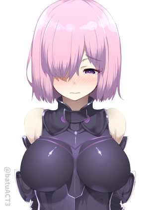 shielder (fate/grand order and fate (series)) drawn by batsu