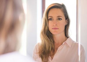 Christine BEAULIEU (comédienne; script-éditrice) est magnifique SANS AUCUN maquillage, ce qui n'est pas courant