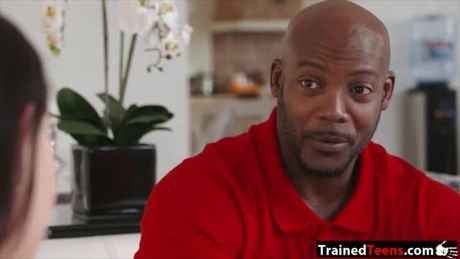 Nickey Huntsman railed by big black cock