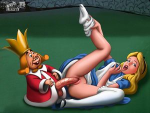 Alice in Wonderland xxx adult porn cartoons