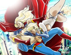 Superman has a trio with Supergirl and Karen Starr!