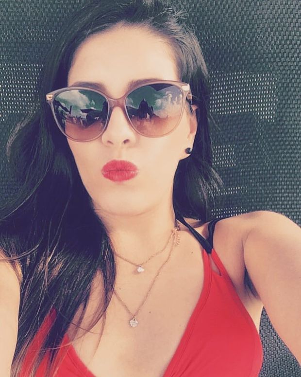My new red bikini