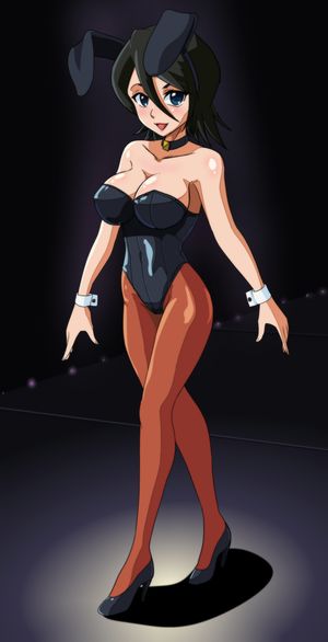 Bouncy Bunnygirl Rukia