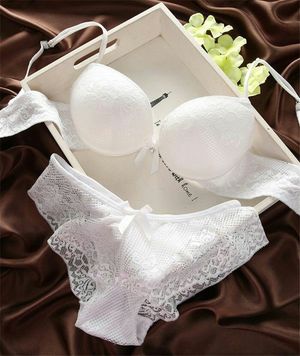 white push up bra