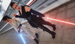 Double trouble Star Wars cosplay babes