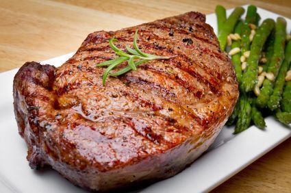 Big juicy slab of meat