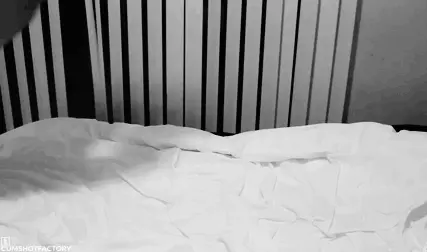Jump into the bed - sexy topless gif - pic 1