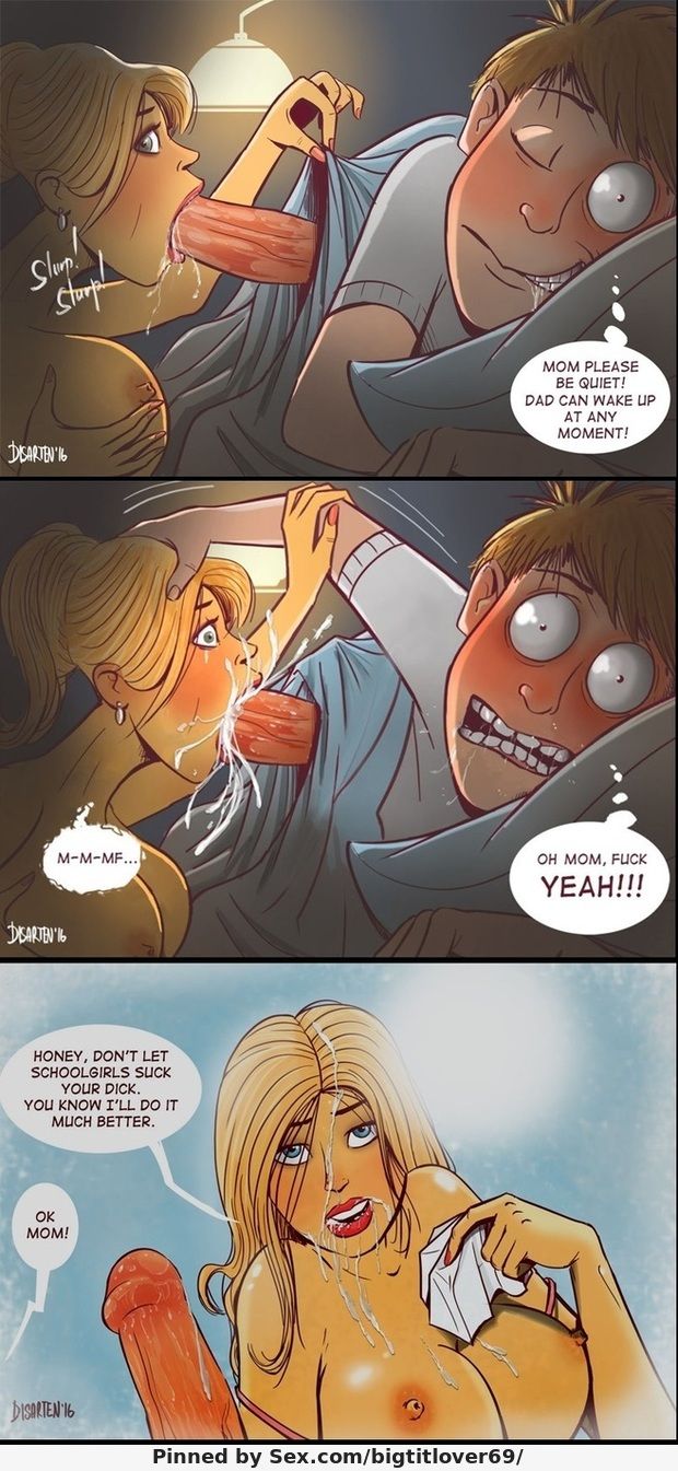 blowjob with his mom