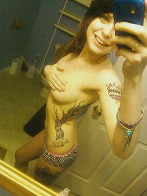 Hot inked chick