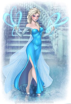 Queen Elsa by yuureikun