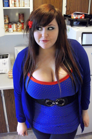 Chubby with nice tits