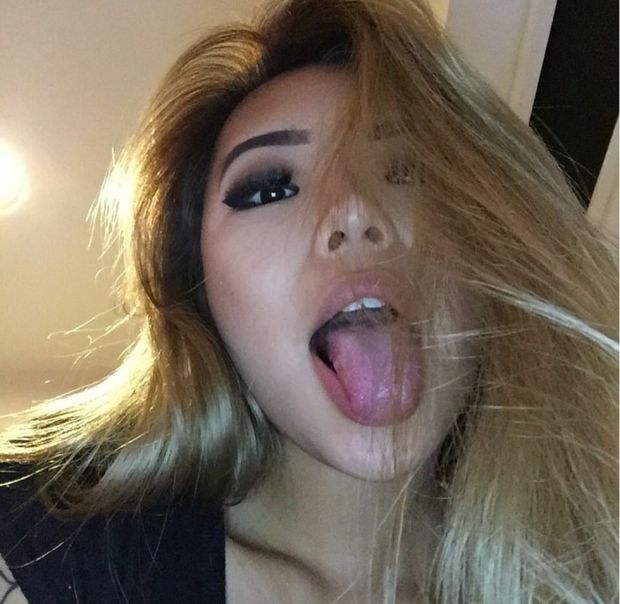 Asian is begging