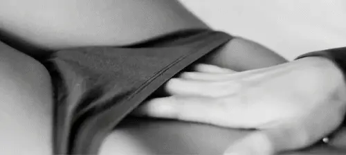 slide your hand in and ...