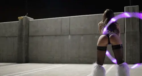 LED hula hoop ass shake