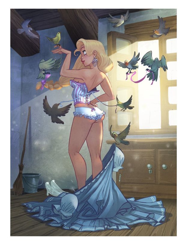 Toon Characters D - Aurora / Sleeping Beauty