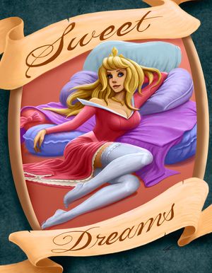 Toon Characters D - Aurora / Sleeping Beauty