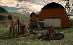 On the camping #1 by XSchlumpf79
