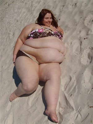 SSBBW in the sun