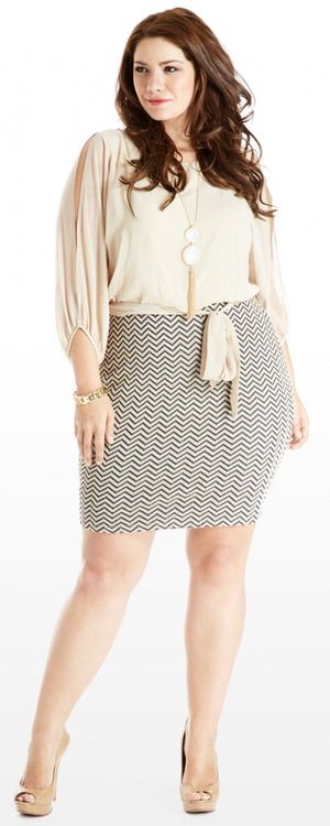 Short Zig Zag skirt
